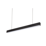 Spectrum voor de installateur LED Pendelarmatuur 112CM - Zwart Allday - 30W 4350Lm - 4000K 940 Koel Wit | Dimstep Sensor - UGR19 Prisma - 1120x74x44mm