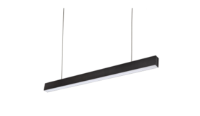 Spectrum LED Pendelarmatuur 112CM - Zwart Allday - 30W 4350Lm - 4000K 940 Koel Wit | Dimstep Sensor - UGR19 Prisma - 1120x74x44mm Spectrum LED Pendelarmatuur 112CM - Zwart Allday - 30W 4350Lm - 4000K 940 Koel Wit | Dimstep Sensor - UGR19 Prisma - 1120x74x44mm