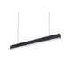 Spectrum LED Pendelarmatuur 112CM - Zwart Allday - 30W 4350Lm - 4000K 940 Koel Wit | Dimstep Sensor - UGR19 Prisma - 1120x74x44mm Spectrum LED Pendelarmatuur 112CM - Zwart Allday - 30W 4350Lm - 4000K 940 Koel Wit | Dimstep Sensor - UGR19 Prisma - 1120x74x44mm