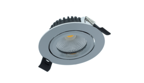 LED Inbouwspot - 5W - 2700K warm wit licht - IP44 - Chroom LED Inbouwspot - 5W - 2700K warm wit licht - IP44 - Chroom