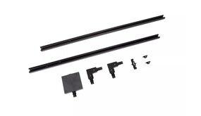 Lucide 1-Fase Spanningsrail Track Railsysteem | Starter Set Compleet - Zwart - 2 meter incl. aansluitmateriaal Lucide 1-Fase Spanningsrail Track Railsysteem | Starter Set Compleet - Zwart - 2 meter incl. aansluitmateriaal