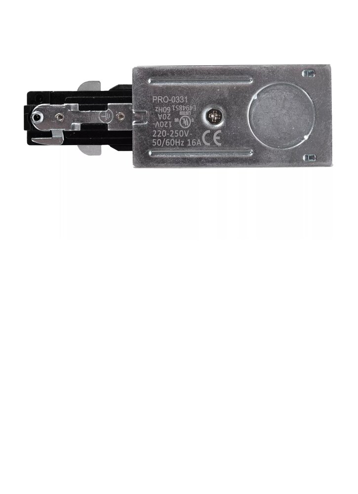 Lucide 1-Fase Spanningsrail Track Railsysteem | Starter Set Compleet - Zwart - 2 meter incl. aansluitmateriaal Lucide 1-Fase Spanningsrail Track Railsysteem | Starter Set Compleet - Zwart - 2 meter incl. aansluitmateriaal