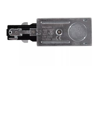 Lucide 1-Fase Spanningsrail Track Railsysteem | Starter Set Compleet - Zwart - 2 meter incl. aansluitmateriaal Lucide 1-Fase Spanningsrail Track Railsysteem | Starter Set Compleet - Zwart - 2 meter incl. aansluitmateriaal