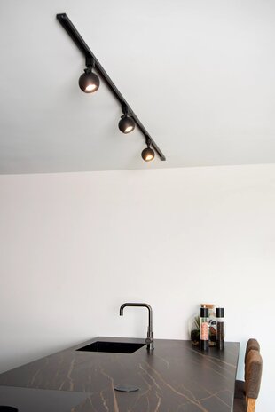 Lucide TRACK FAVORI Railspot - GU10 fitting - 1 fase Railsysteem/Railverlichting - Zwart Lucide TRACK FAVORI Railspot - GU10 fitting - 1 fase Railsysteem/Railverlichting - Zwart