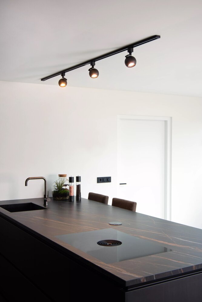 Lucide TRACK FAVORI Railspot - GU10 fitting - 1 fase Railsysteem/Railverlichting - Zwart Lucide TRACK FAVORI Railspot - GU10 fitting - 1 fase Railsysteem/Railverlichting - Zwart