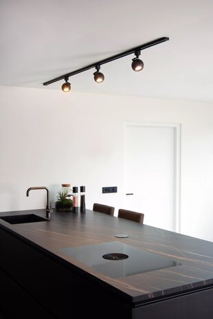 Lucide TRACK FAVORI Railspot - GU10 fitting - 1 fase Railsysteem/Railverlichting - Zwart Lucide TRACK FAVORI Railspot - GU10 fitting - 1 fase Railsysteem/Railverlichting - Zwart