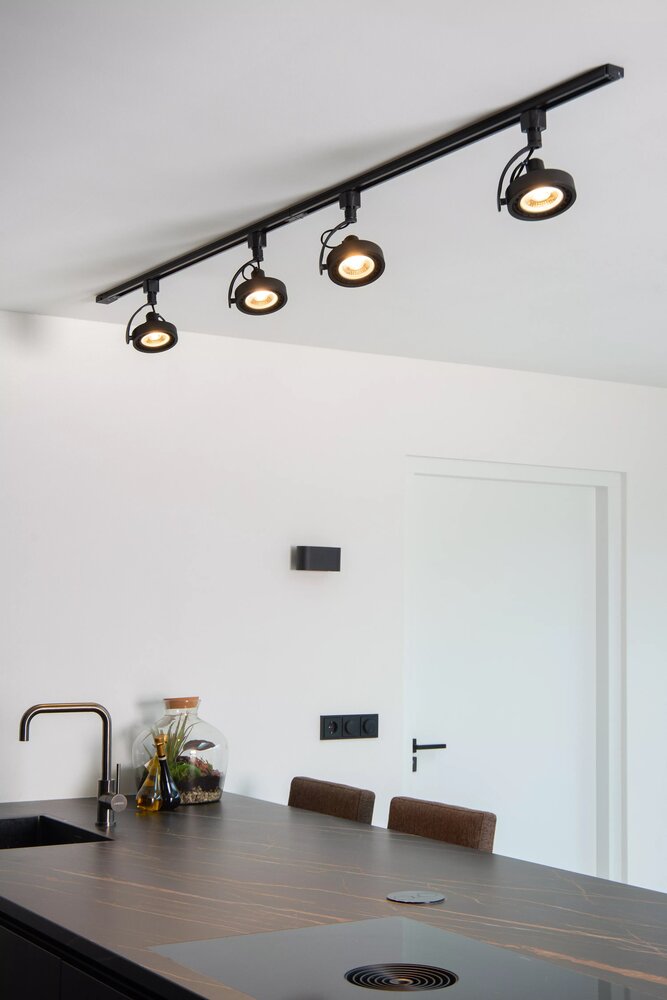 Lucide TRACK DORIAN Railspot - GU10 (ES111) - 1 fase Railsysteem/Railverlichting - Zwart Lucide TRACK DORIAN Railspot - GU10 (ES111) - 1 fase Railsysteem/Railverlichting - Zwart