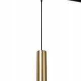 Lucide TRACK FLORIS Hanglamp GU10 fitting - 1-fase Railsysteem / Railverlichting - Mat Goud/Messing