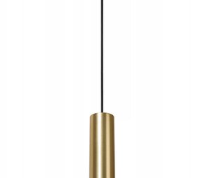 Lucide TRACK FLORIS Hanglamp GU10 fitting - 1-fase Railsysteem / Railverlichting - Mat Goud/Messing