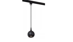 Lucide TRACK FAVORI Hanglamp GU10 fitting - 1-fase Railsysteem/Railverlichting - Zwart Lucide TRACK FAVORI Hanglamp GU10 fitting - 1-fase Railsysteem/Railverlichting - Zwart