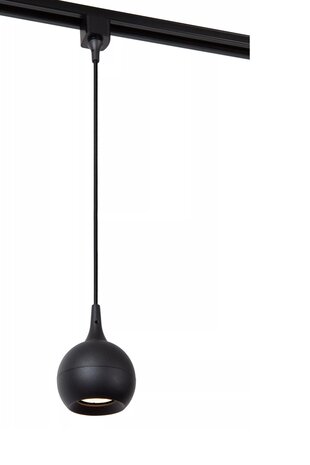 Lucide TRACK FAVORI Hanglamp GU10 fitting - 1-fase Railsysteem/Railverlichting - Zwart Lucide TRACK FAVORI Hanglamp GU10 fitting - 1-fase Railsysteem/Railverlichting - Zwart