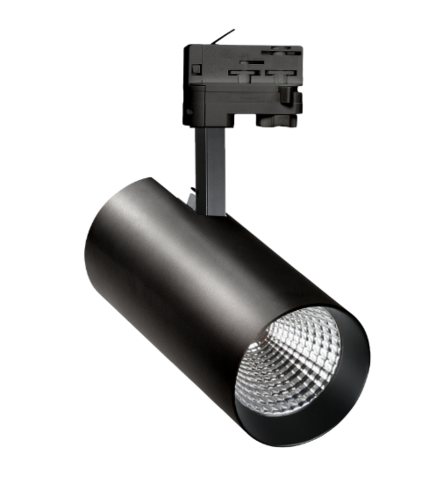 Spectrum voor de installateur LED Railspot Zwart - Branta 27W 3000K | 3-Fase Rail - 3510lm - Perfecte kleurweergaven