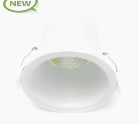 LED Inbouwspot - 9W - 3000K warm wit licht - Dimbaar - Wit