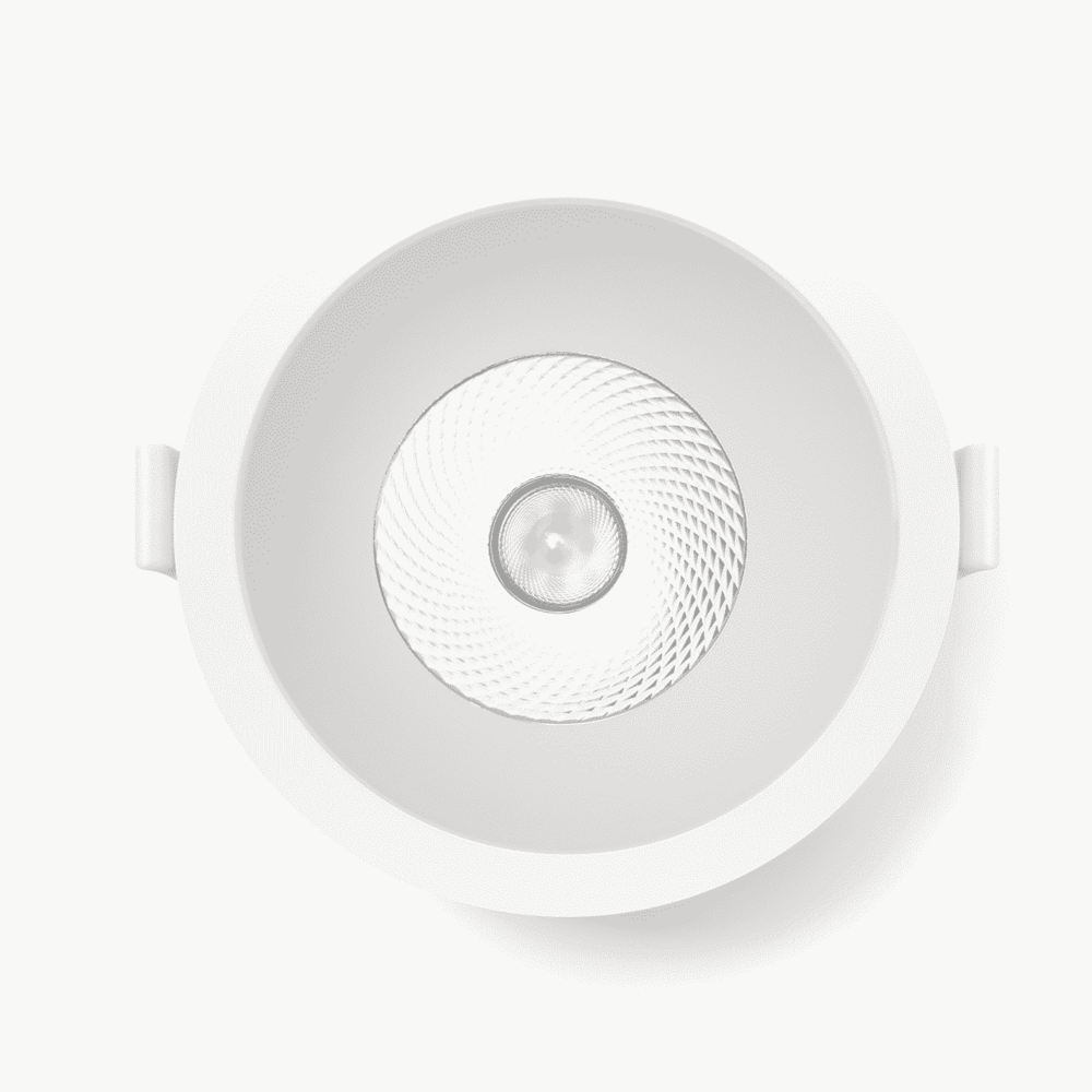 LED Inbouwspot - 9W - 3000K warm wit licht - Dimbaar - Wit LED Inbouwspot - 9W - 3000K warm wit licht - Dimbaar - Wit