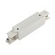 Spectrum voor de installateur 3-Fase Spanningsrail toebehoren | Middenvoeding Koppelstuk - Verbindingsstuk gevoegd - i- connector - Wit Spectrum voor de installateur 3-Fase Spanningsrail toebehoren | Middenvoeding Koppelstuk - Verbindingsstuk gevoegd - i- connector - Wit