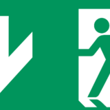 Noodmarkering Beneden - type - JULIET-EXITDOWN-PENDEL