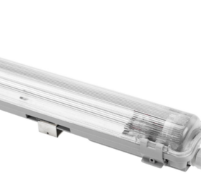 Spectrum voor de installateur LED TL buis armatuur - 60cm - Waterdicht IP65 - voor enkele LED TL buis