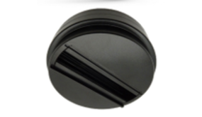 Spectrum voor de installateur: Betaalbare kwaliteit en veelzijdige LED-oplossingen 3-Fase Spanningsrail toebehoren | MONOPOINT 110MM - Begin Voeding voor enkele Railspot - Zwart - Passend over centraaldoos