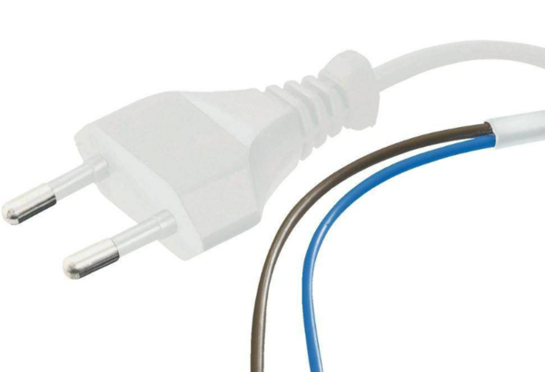 LCB LED 150cm aansluitstekker 2-polig - 230V netsnoer met open einde - 0.75mm² LCB LED 150cm aansluitstekker 2-polig - 230V netsnoer met open einde - 0.75mm²