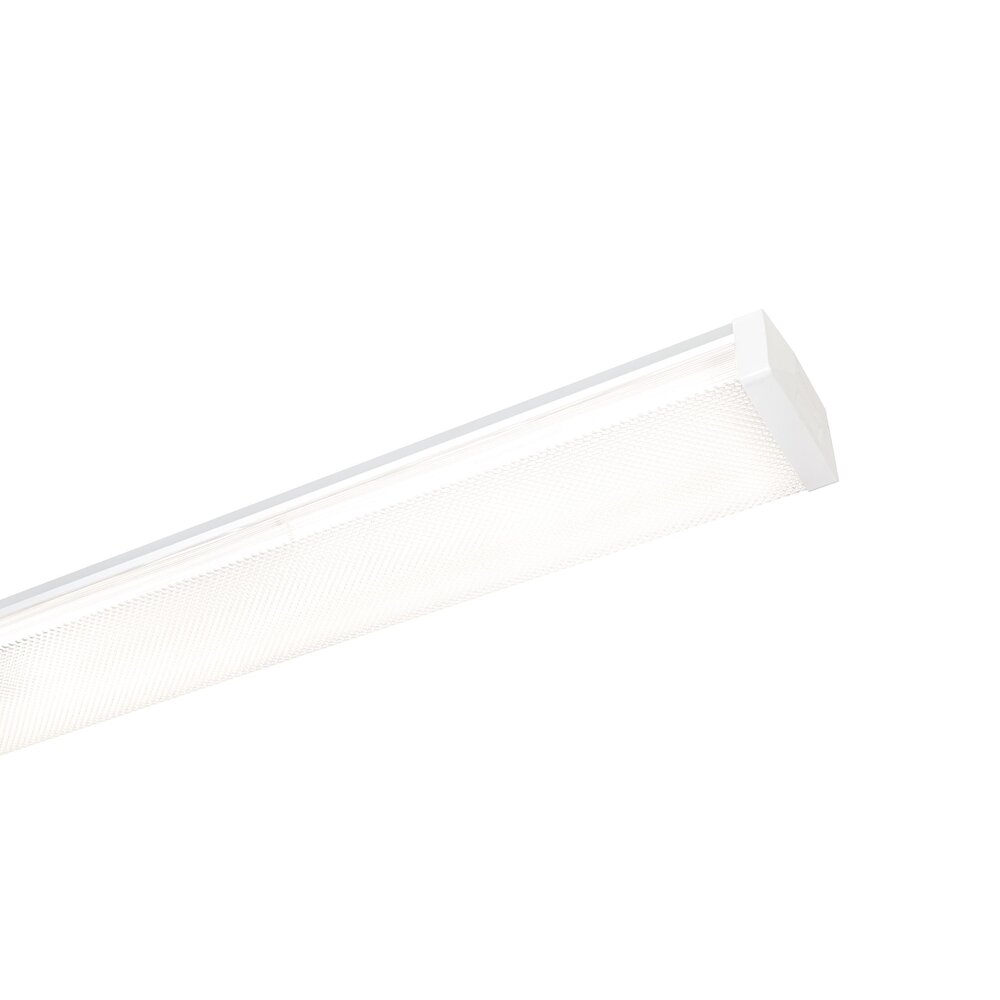 Spectrum voor de installateur: Betaalbare kwaliteit en veelzijdige LED-oplossingen LED Opbouw Pendel Armatuur IP44 120CM - 40W 5120Lm 128Lm p/w - 4000K 840 Koel Wit | UGR19 Prisma - 5 jaar garantie