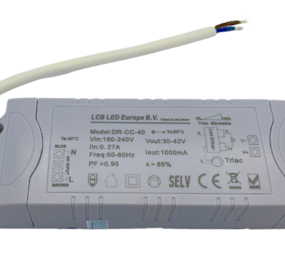 LCB LED Europe  Dimbare LED driver - 60W 1-10V - 30-42V 1500mA