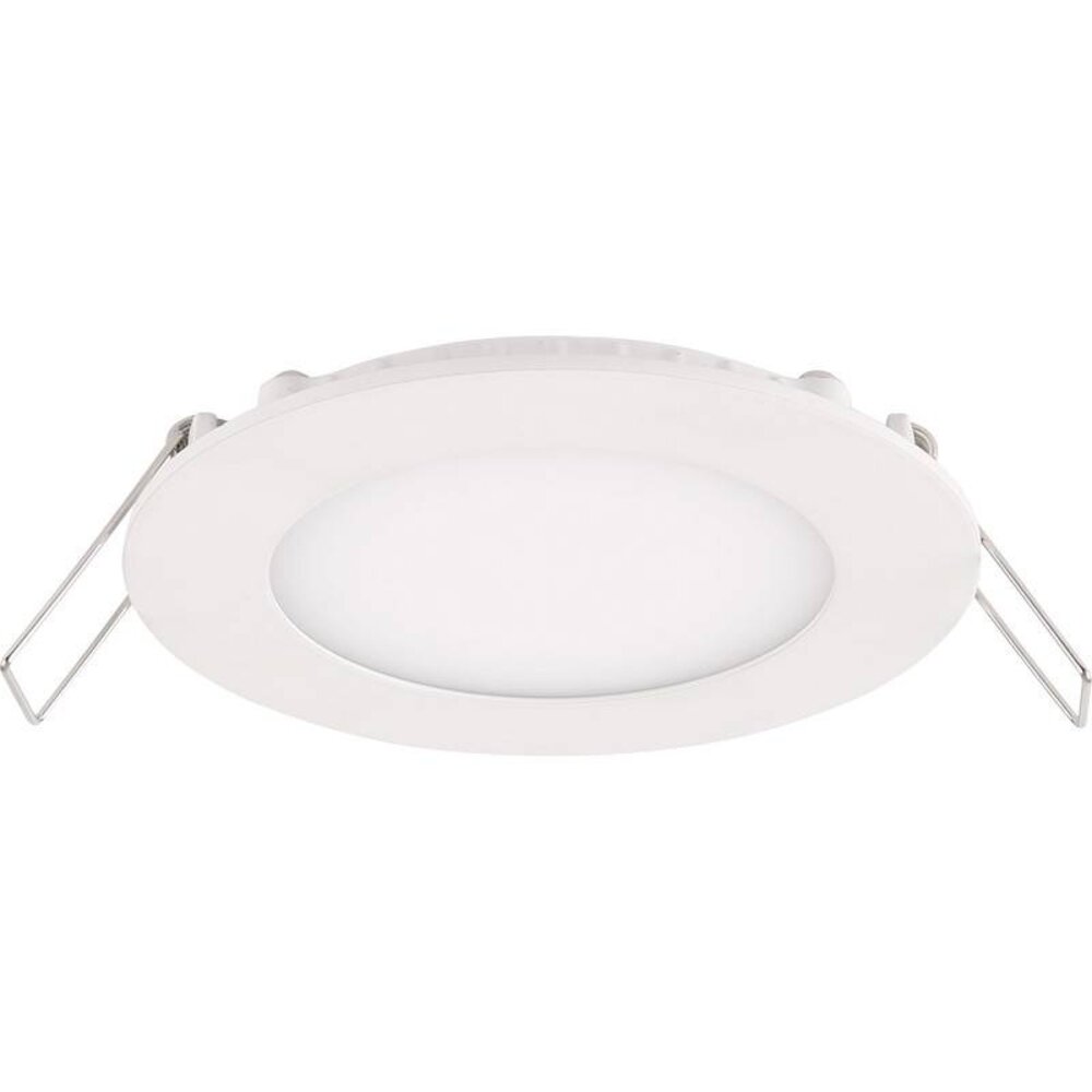 LCB LED Downlight Dimbaar - Utrla Slim - 120MM Rond Wit - 6W 600Lm - 3000K 8340 Warm wit | TRIAC DIM - Zaagmaat 110MM LCB LED Downlight Dimbaar - Utrla Slim - 120MM Rond Wit - 6W 600Lm - 3000K 8340 Warm wit | TRIAC DIM - Zaagmaat 110MM