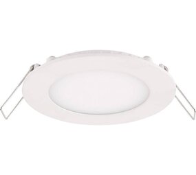 LCB LED Downlight Dimbaar - Utrla Slim - 120MM Rond Wit - 6W 600Lm - 3000K 8340 Warm wit | TRIAC DIM - Zaagmaat 110MM LCB LED Downlight Dimbaar - Utrla Slim - 120MM Rond Wit - 6W 600Lm - 3000K 8340 Warm wit | TRIAC DIM - Zaagmaat 110MM