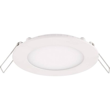 LCB LED Downlight Dimbaar - Utrla Slim - 120MM Rond Wit - 6W 600Lm - 3000K 8340 Warm wit | TRIAC DIM - Zaagmaat 110MM LCB LED Downlight Dimbaar - Utrla Slim - 120MM Rond Wit - 6W 600Lm - 3000K 8340 Warm wit | TRIAC DIM - Zaagmaat 110MM