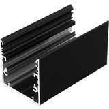 LED line verlichting - Betaalbare Professionele LED Oplossingen LED Profiel - 2000mm - Zwart - 53mm - Zwart