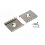 Topmet Profiel PHIL en VARIO Toebehoren | Montage beugel voor basisprofiel Phil en Vario - per 20 stuks