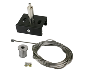 Spectrum voor de installateur LED Railspot 3F -  ophang systeem - 1 x 8 meter stalen draad incl. bevestigingsmateriaal