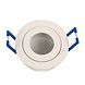 LED line verlichting - Betaalbare Professionele LED Oplossingen IP44 Inbouwspot armatuur Mini GU11 MR11 - Wit rond 55MM | Zaagmaat 45mm - Geschikt voor GU10 & MR16 fitting