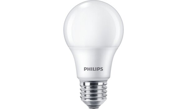 Philips LED Verlichting | Officieel Assortiment Signify Professional. Corepro LED Lamp E27 Peer Mat 4.9W 470lm - 827 Zeer Warm Wit | Vervangt 40W