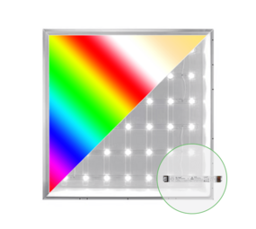 LCB LED Europe  LED Paneel RGB-CCT 40W 4000lm - 830-840-865 CCT | 60x60cm - UGR <23