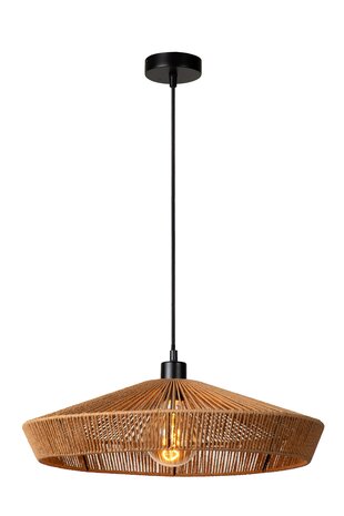 Lucide YUNKAI - Hanglamp - Ø 50 cm - 1xE27 - Naturel Lucide YUNKAI - Hanglamp - Ø 50 cm - 1xE27 - Naturel