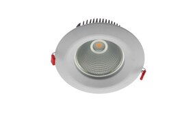 Macbright LED Downlight IP54 - Pluto 205MM - Wit - 9W 1081Lm - 3000K 830 Warm Wit | Zaagmaat 165MM + Wieland GST18i3 Macbright LED Downlight IP54 - Pluto 205MM - Wit - 9W 1081Lm - 3000K 830 Warm Wit | Zaagmaat 165MM + Wieland GST18i3
