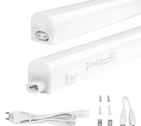 Spectrum voor de installateur T5 LED armatuur 120cm - 14W 3000K warm wit licht- Incl. 1.5m aansluitsnoer