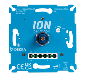 ION INDUSTRIES LED Dimmer  - Inbouw Draai drukdimmer  1-10V  | 1380W