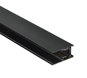 Spectrum voor de installateur LED Spanningsrail Zwart - 2 Meter  - 48V Laagspanning | 1-fase - SHIFT systeem magnetisch