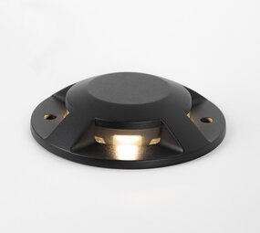 LCB LED Europe  LED Grondspot IP65 compleet - Zwart - 4 Lichtpunten - 4X 3W | Geschikt voor parkeerplaatsen
