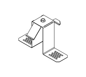Spectrum voor de installateur LED 48V Laagspanningsrailsysteem Toebehoren | Inbouw Montageklem - Geschikt voor Instucen