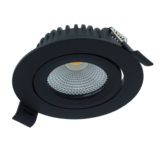 LCB LED LED Inbouwspot 85mm - IP44 Zwart - 5W 420Lm - 2700K 827 Warm Wit | Geschikt voor badkamer Zaagmaat 75mm - Dimbaar 230v LCB LED LED Inbouwspot 85mm - IP44 Zwart - 5W 420Lm - 2700K 827 Warm Wit | Geschikt voor badkamer Zaagmaat 75mm - Dimbaar 230v