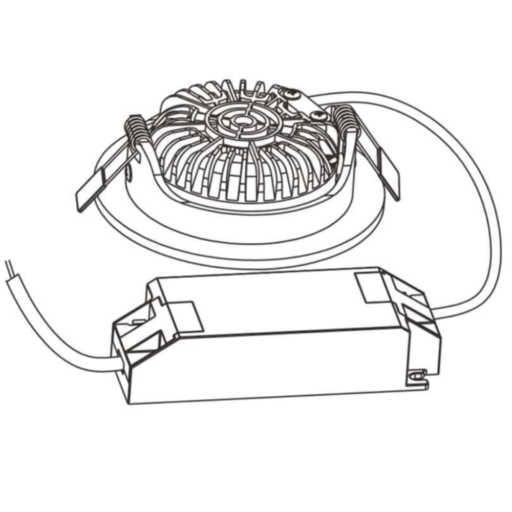 LCB LED LED Inbouwspot 85mm - IP44 Zwart - 5W 420Lm - 2700K 827 Warm Wit | Geschikt voor badkamer Zaagmaat 75mm - Dimbaar 230v LCB LED LED Inbouwspot 85mm - IP44 Zwart - 5W 420Lm - 2700K 827 Warm Wit | Geschikt voor badkamer Zaagmaat 75mm - Dimbaar 230v