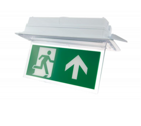 Macbright LED Noodverlichting inbouw armatuur IP20 - Transparant Continu - 4W 320Lm 5000K | IK08  - Zelftest - Type TIC -N/N 4W 850 PT 420x130mm