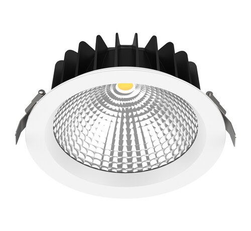 LED Downlight - 10W 100lm p/w - 2700K - 110x53mm - Zaagmaat 90mm