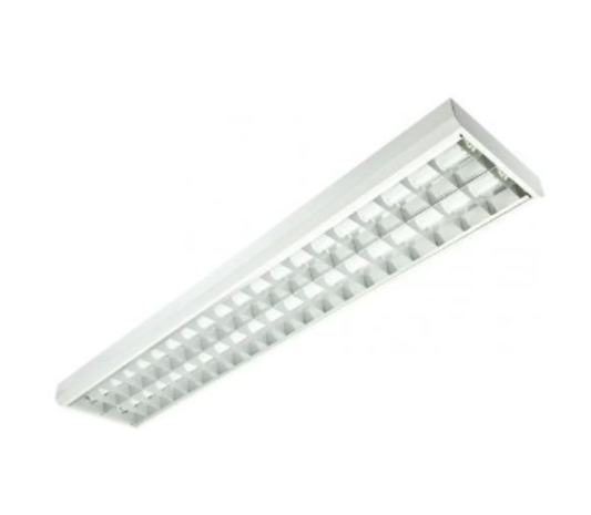 Macbright LED Opbouw armatuur DALI - LLX Louvre UGR19 - 52W  7000Lm - 840 Koel Wit | 1510x238mm - DALI Dimbaar