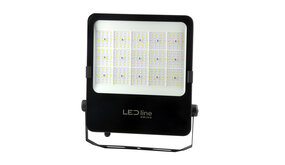 LED line verlichting - Betaalbare Professionele LED Oplossingen LED Breedstraler IP66  - Zwart PRIME -  Schijnwerper 120 Graden - 200W 28000Lm - 4000K 840 Helder wit | 5 jaar garantie