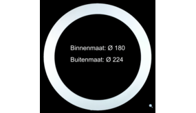 LCB LED Verloopring - Opvulring - Wit - Ø180MM - Ø224MM LCB LED Verloopring - Opvulring - Wit - Ø180MM - Ø224MM