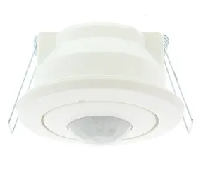 Klemko Inbouwsensor - Wit - 1-10v Dimbaar - Detectiehoek 360Graden - 30Min