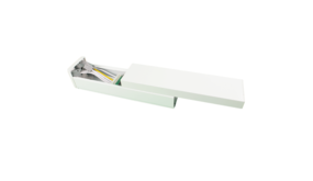 LCB LED Europe  LED Lichtlijn Toebehoren | Eindblok Wit -  Geschikt voor Draagprofiel Jupiter